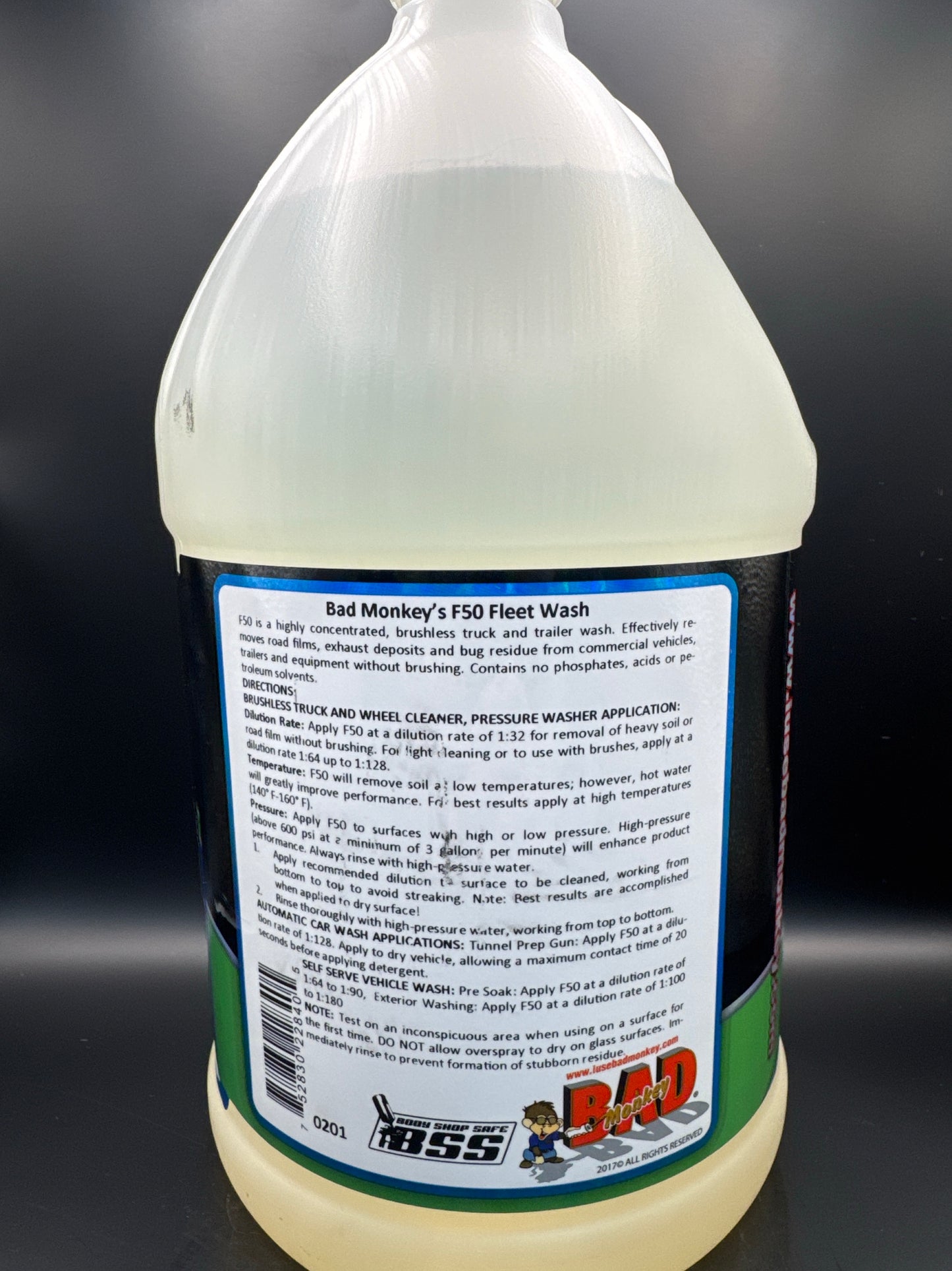 Bad Monkey F50 Fleet Wash