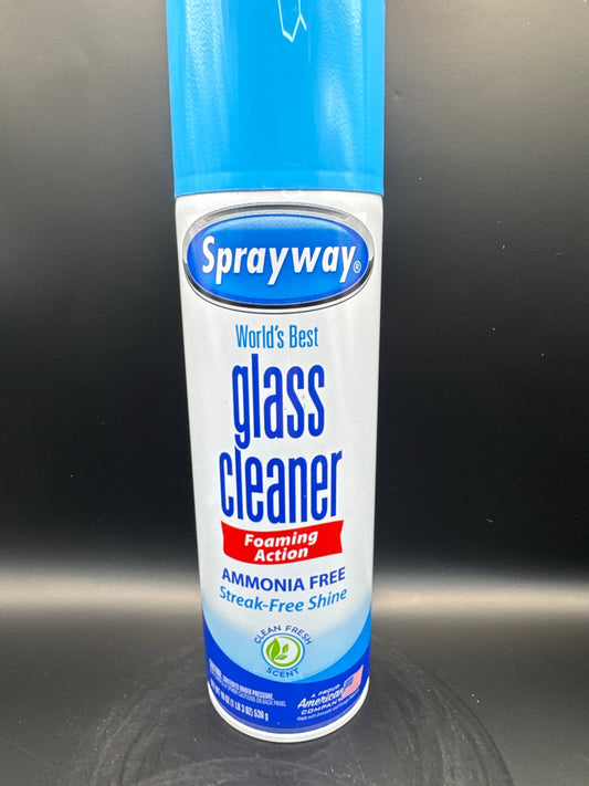 Sprayway Glass Cleaner – Foaming Power, No Streaks, No B.S.